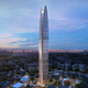 Illustration for article titled This gorgeous skyscraper is also a wind power plant